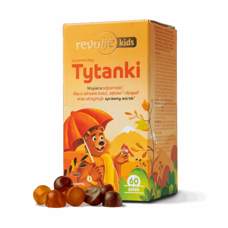 Multiwitaminowe Żelki Tytanki